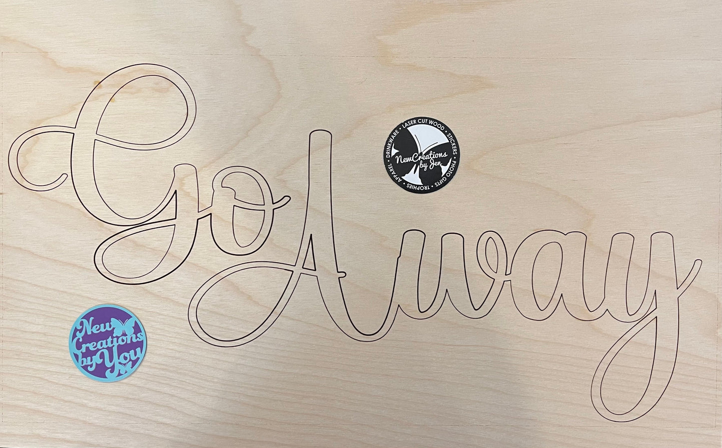 Wood Words and Shapes