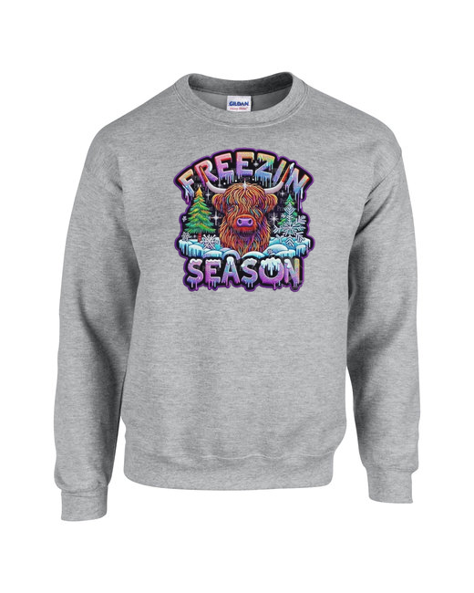 Freezin’ Season Unisex Heavy Blend Crewneck Sweatshirt