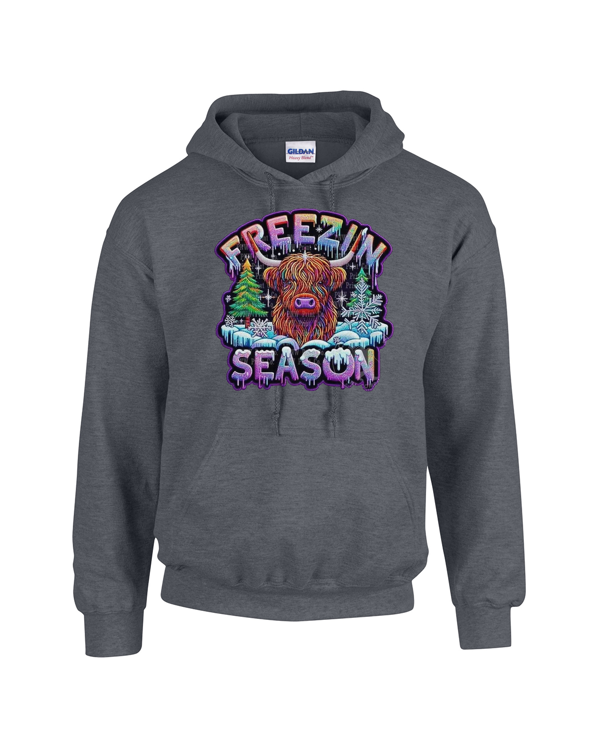 Freezin’ Season Unisex Heavy Blend Hooded Sweatshirt