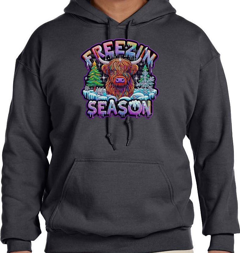 Freezin’ Season Unisex Heavy Blend Hooded Sweatshirt