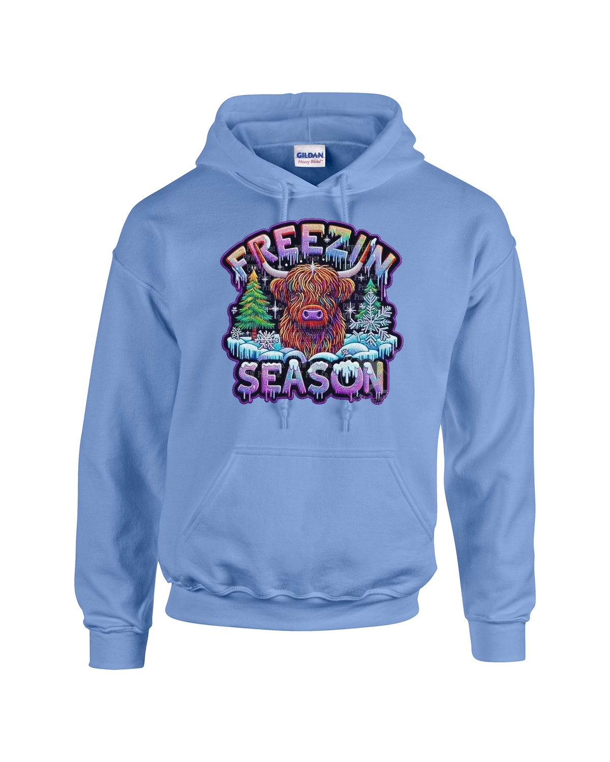 Freezin’ Season Unisex Heavy Blend Hooded Sweatshirt