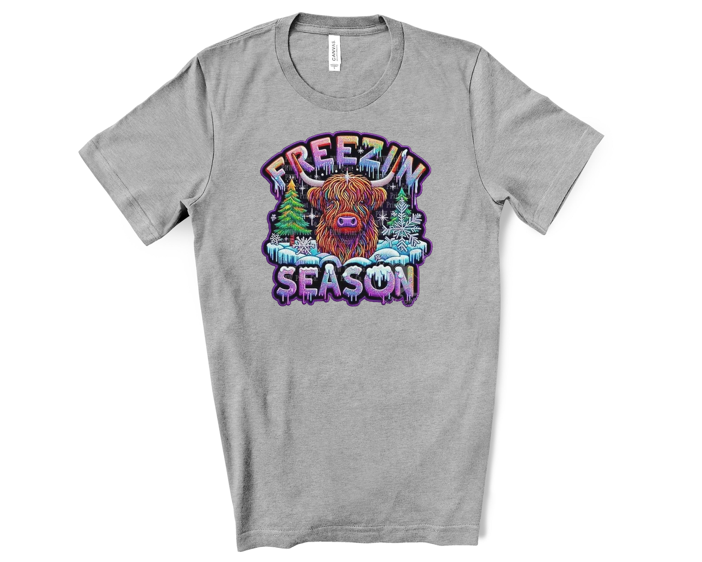Freezin’ Season Premium BellaCanvas T-Shirt