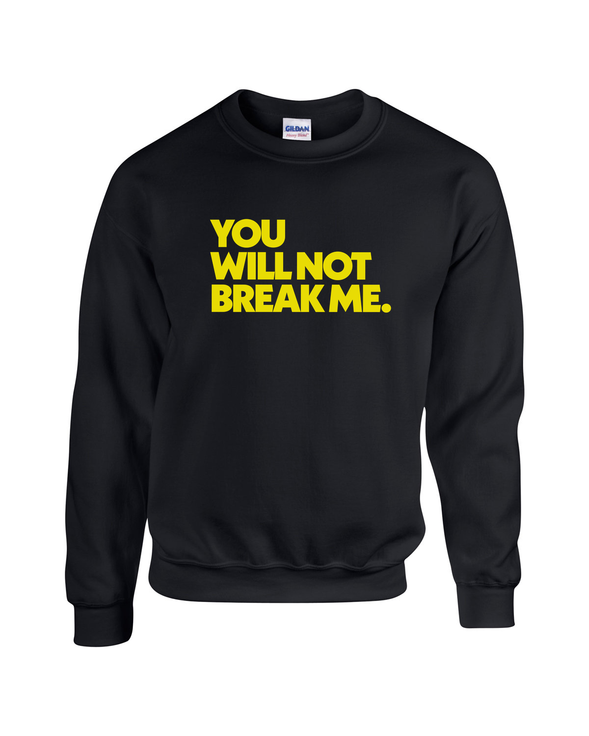 YOU WILL NOT BREAK ME Dungeon Crawler Carl Inspired Art Unisex Heavy Blend Hooded Sweatshirt