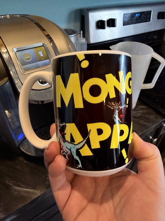 Mongo is Appalled Ceramic Drinkware for Coffee, Cocoa, Tea Lovers and more