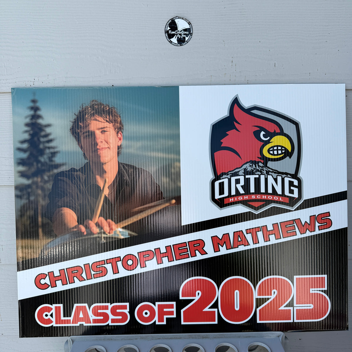 2026 Senior Photo Yard Sign - 24 x 18 Full Color