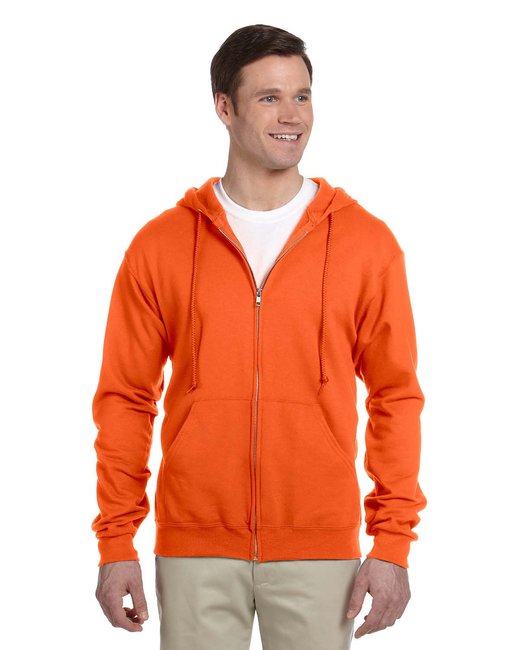 Jerzees Brand Unisex Full Zip Basic Hooded Sweatshirt 993