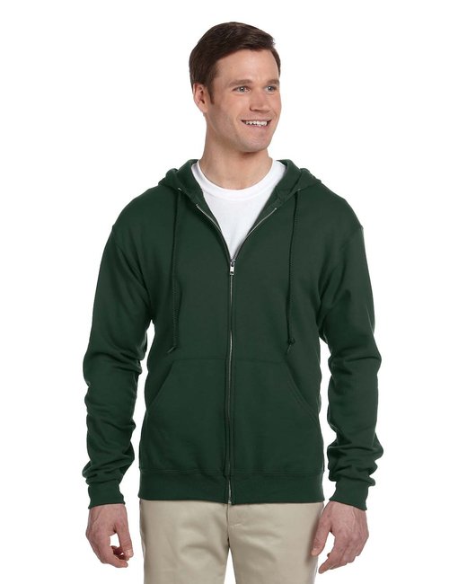 Jerzees Brand Unisex Full Zip Basic Hooded Sweatshirt 993