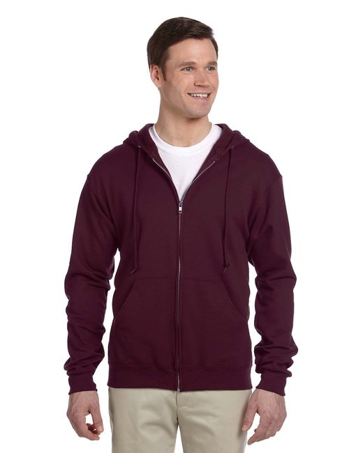 Jerzees Brand Unisex Full Zip Basic Hooded Sweatshirt 993