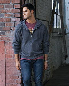 Jerzees Brand Unisex Full Zip Basic Hooded Sweatshirt 993