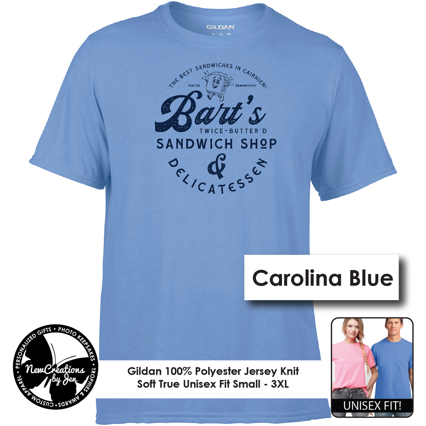 Bart's Sandwich Shop & Delicatessen - Wheel of Time Souvenir Lightweight Tees