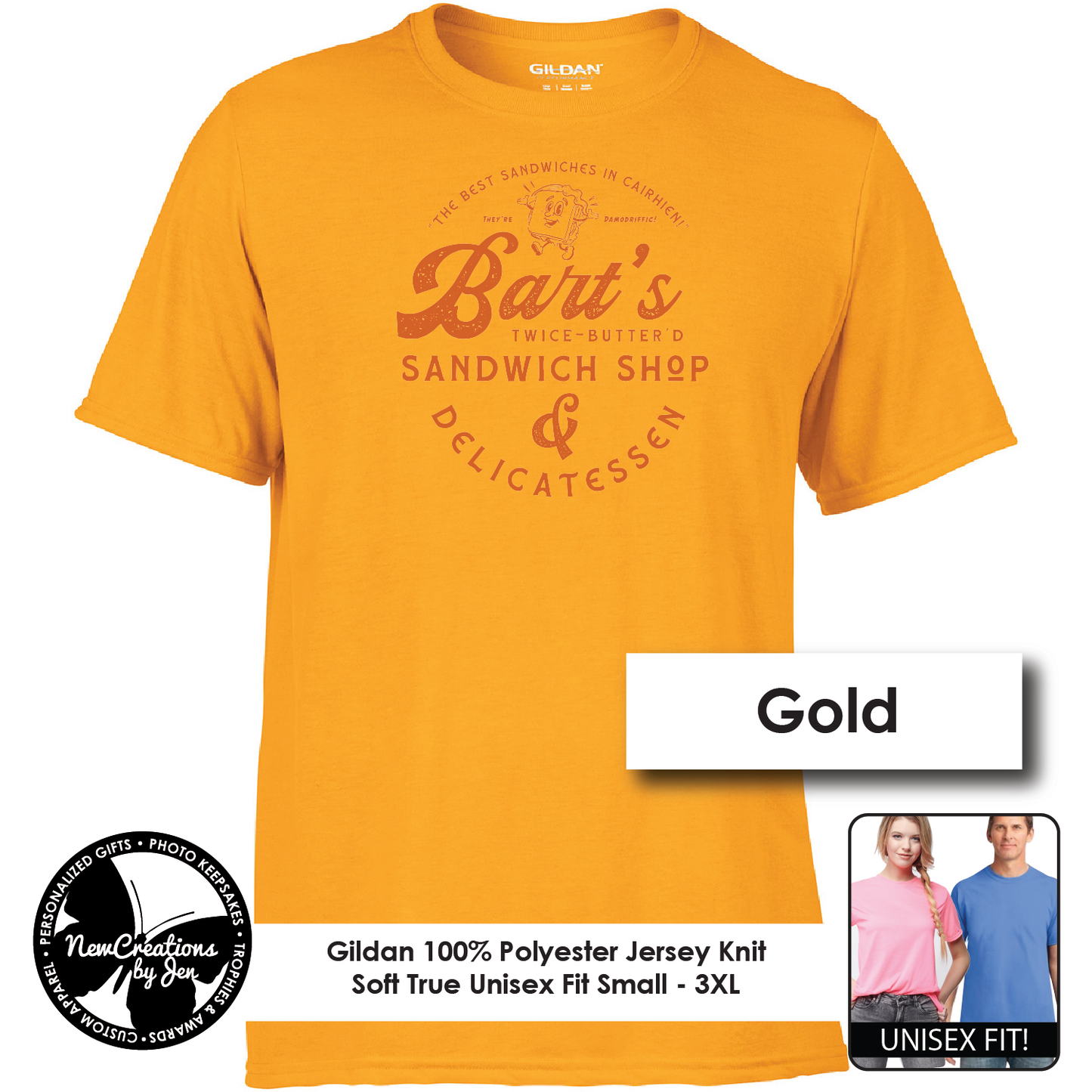 Bart's Sandwich Shop & Delicatessen - Wheel of Time Souvenir Lightweight Tees