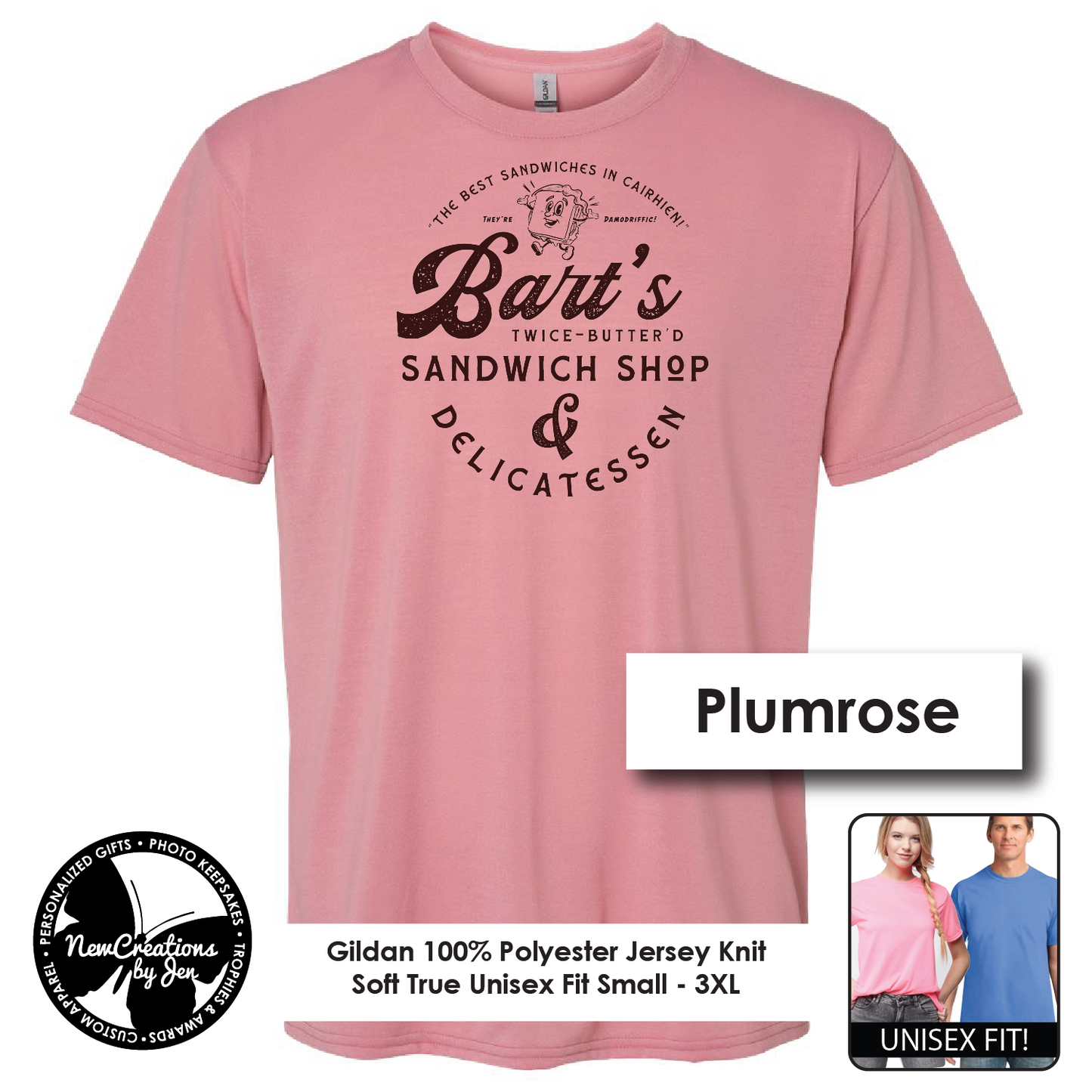 Bart's Sandwich Shop & Delicatessen - Wheel of Time Souvenir Lightweight Tees