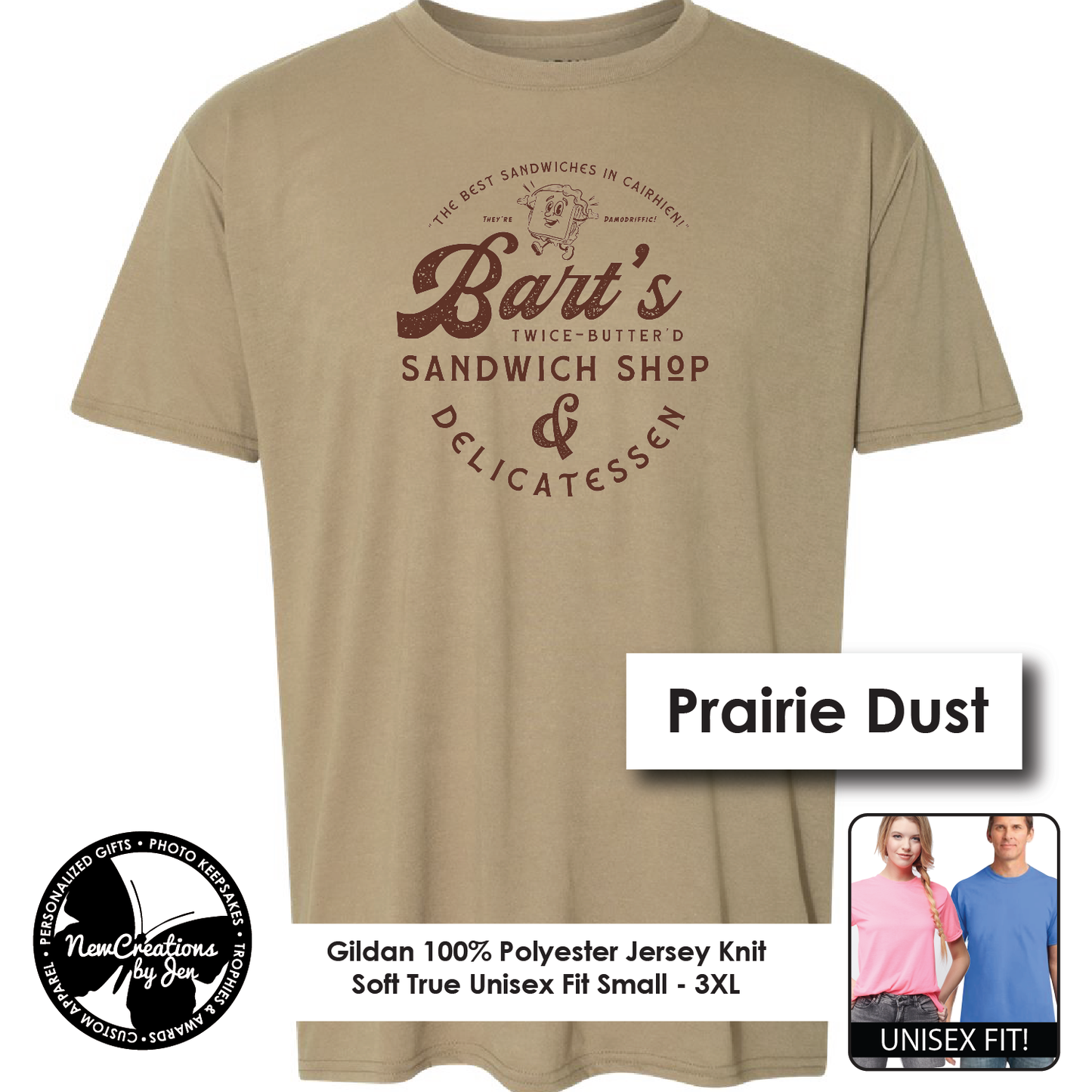 Bart's Sandwich Shop & Delicatessen - Wheel of Time Souvenir Lightweight Tees