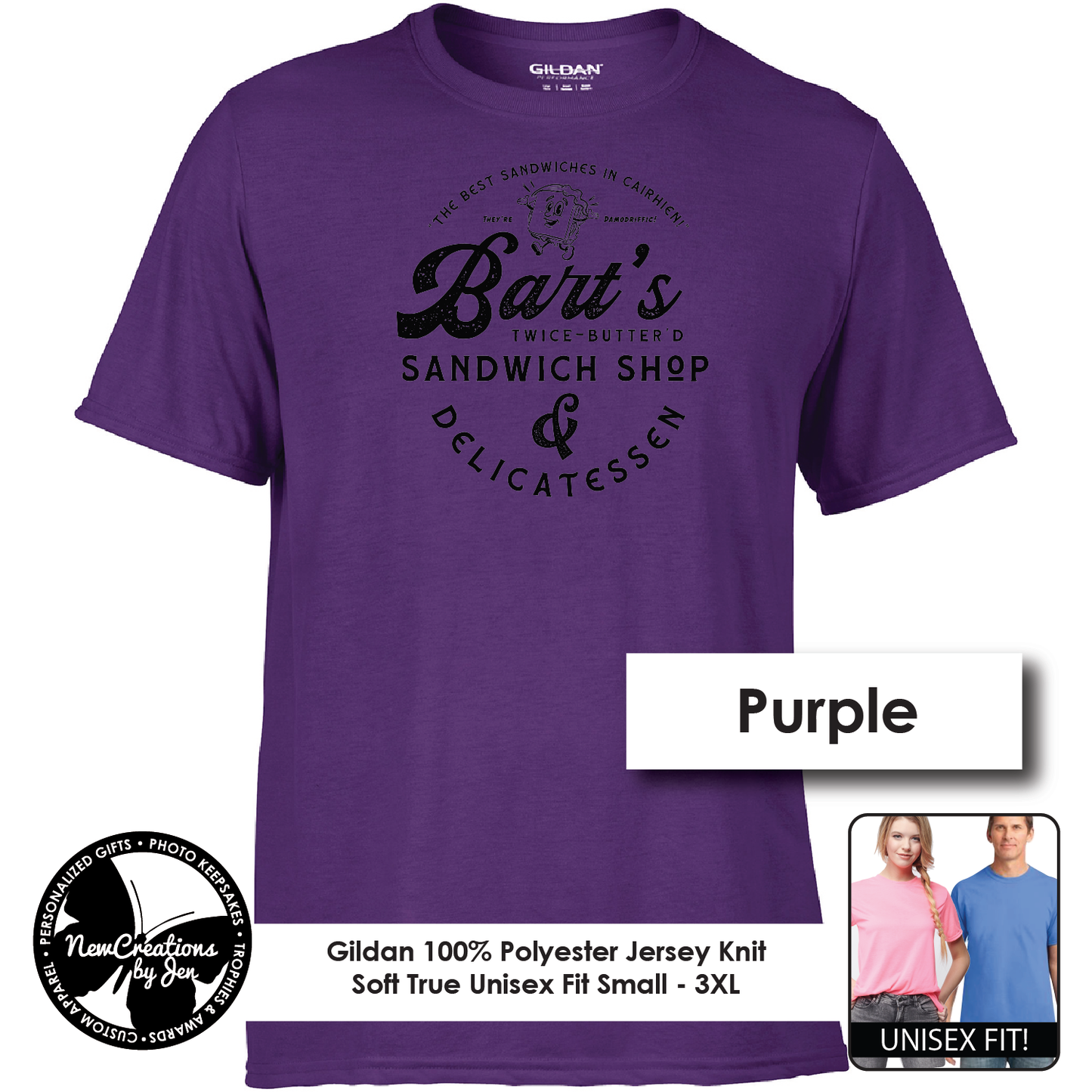 Bart's Sandwich Shop & Delicatessen - Wheel of Time Souvenir Lightweight Tees