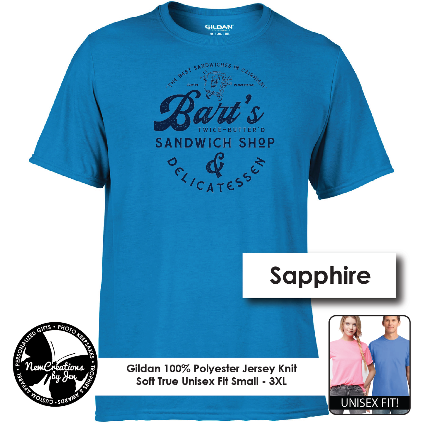 Bart's Sandwich Shop & Delicatessen - Wheel of Time Souvenir Lightweight Tees