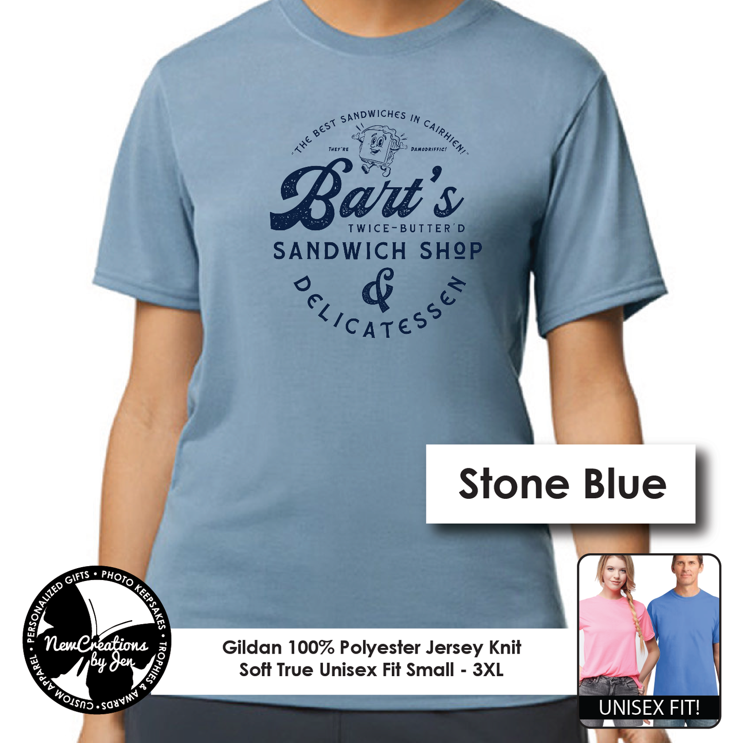 Bart's Sandwich Shop & Delicatessen - Wheel of Time Souvenir Lightweight Tees