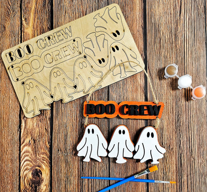 Boo Crew Pop-Out - Kid's Ready to Paint Kit MMO