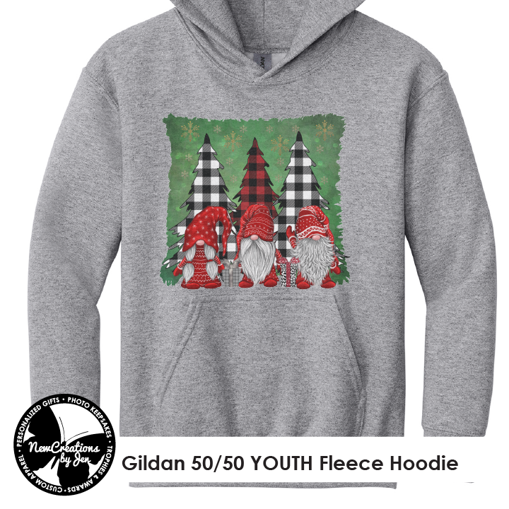 Gnomos de árbol de Navidad vintage