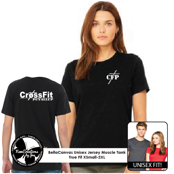 Camiseta de manga corta unisex de CrossFit