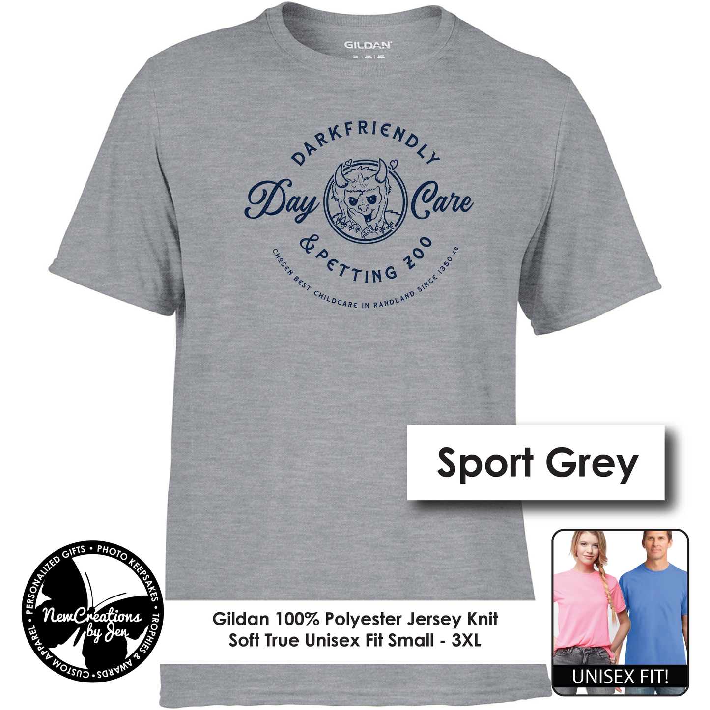 Darkfriendly Daycare & Petting Zoo - Wheel of Time Inspired Souvenir Lightweight Tees