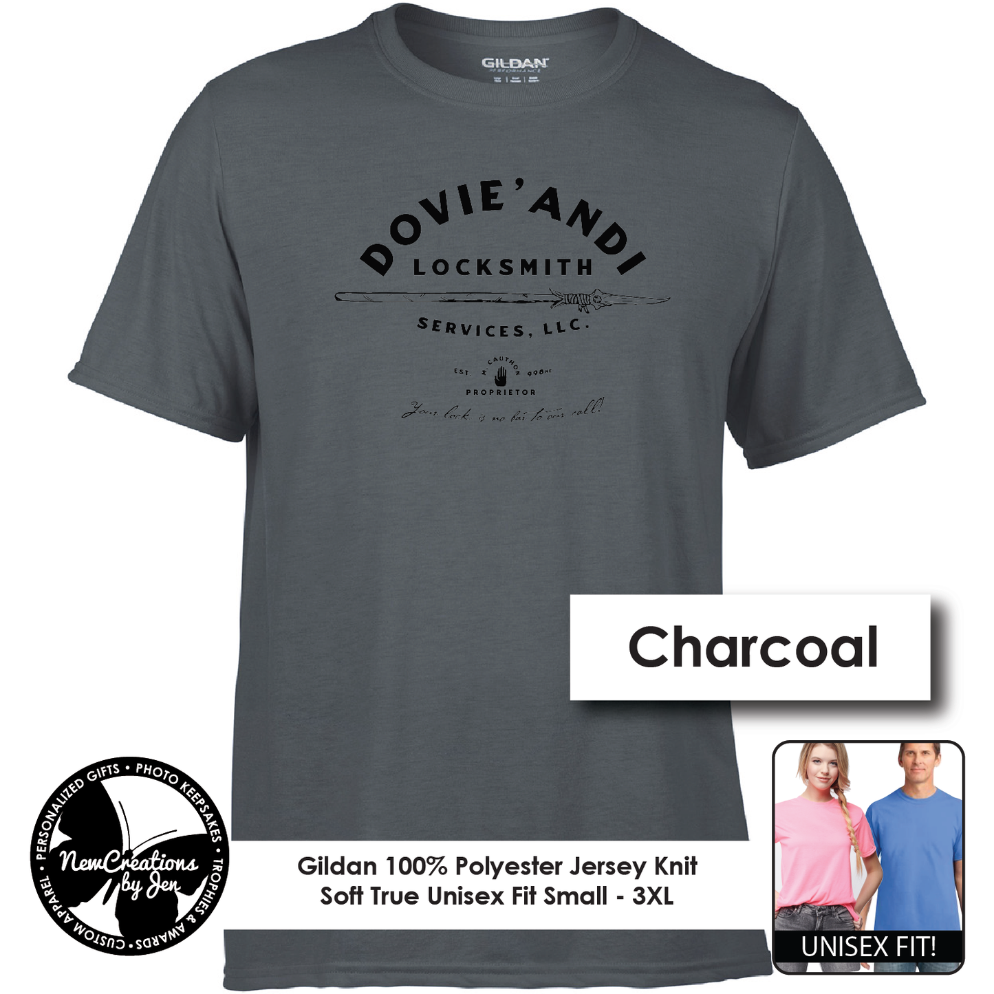 Dovie' Andi Locksmith Services LLC  - Wheel of Time Souvenir Lightweight Tees