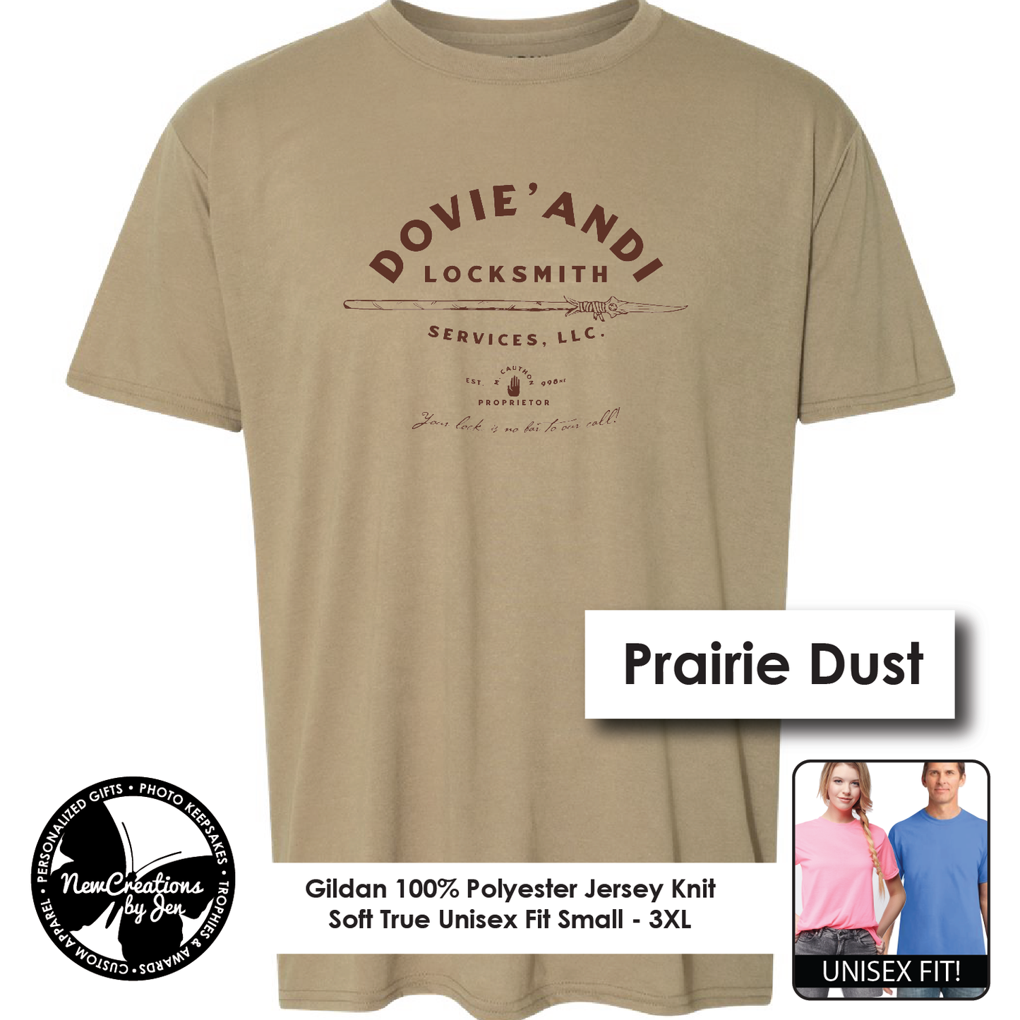 Dovie' Andi Locksmith Services LLC  - Wheel of Time Souvenir Lightweight Tees