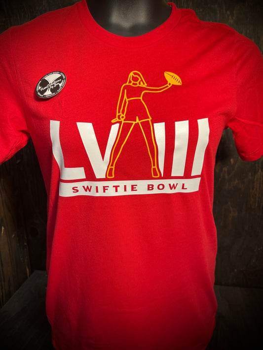 LVIII Swiftie Bowl -  Tshirt, Sweatshirt or Hooded (2 colors)