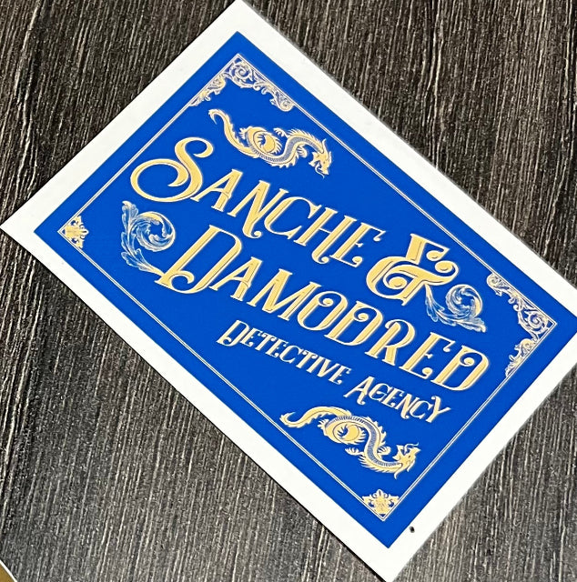 Sanche & Damodred Detective Agency - Randland Souvenir Series Sticker