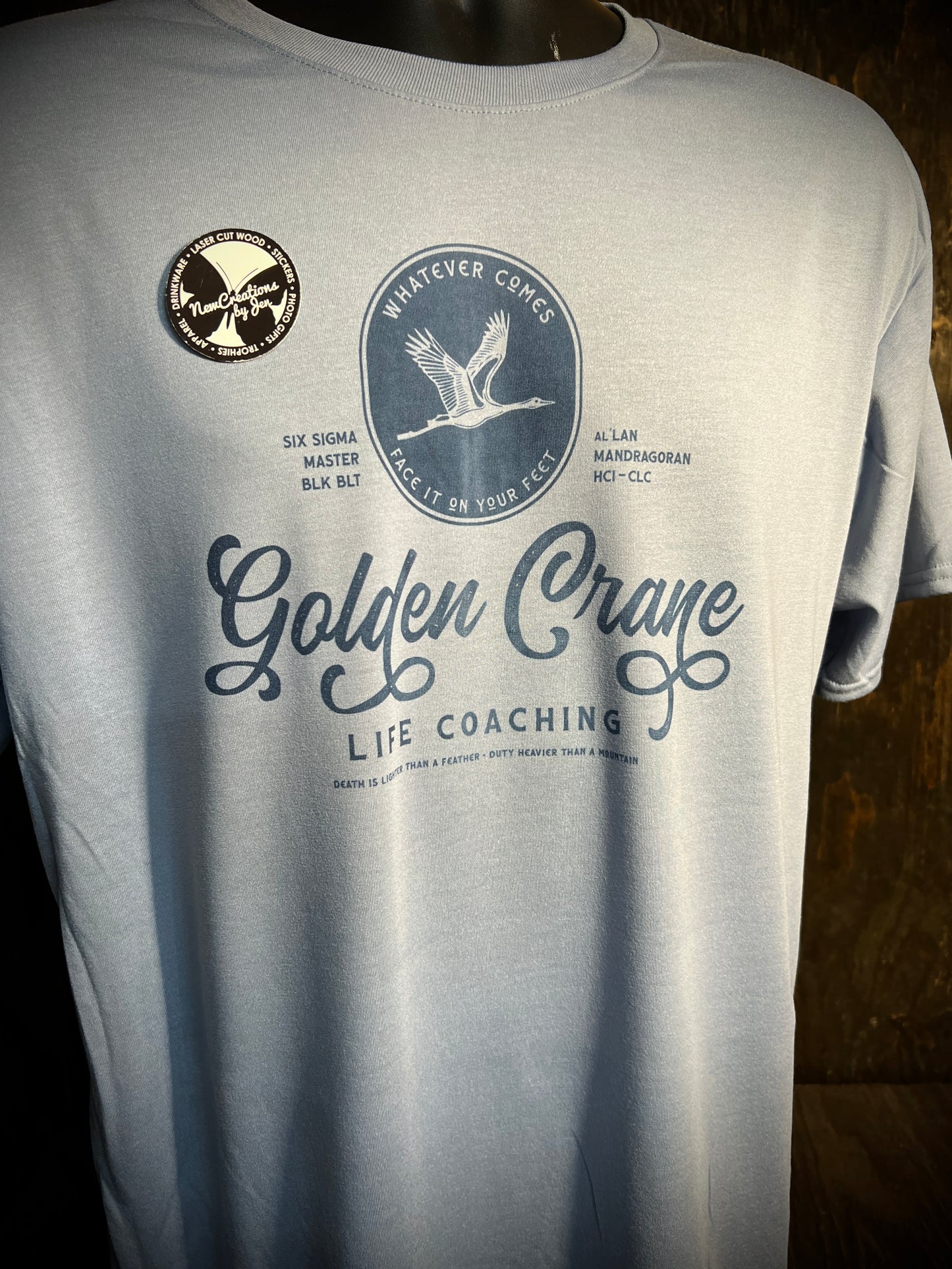 Golden Crane Life Coaching  - Wheel of Time inspired Souvenir Lightweight Tees