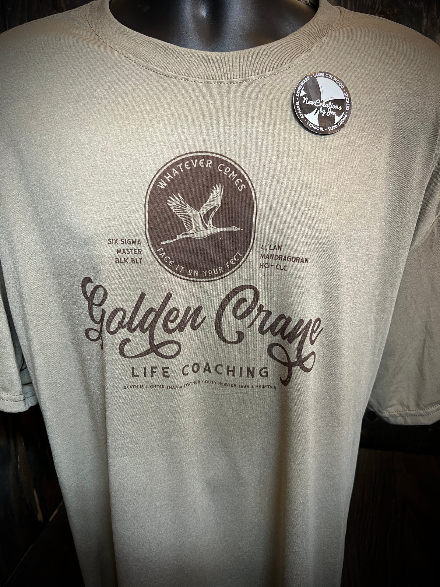 Golden Crane Life Coaching  - Wheel of Time inspired Souvenir Lightweight Tees