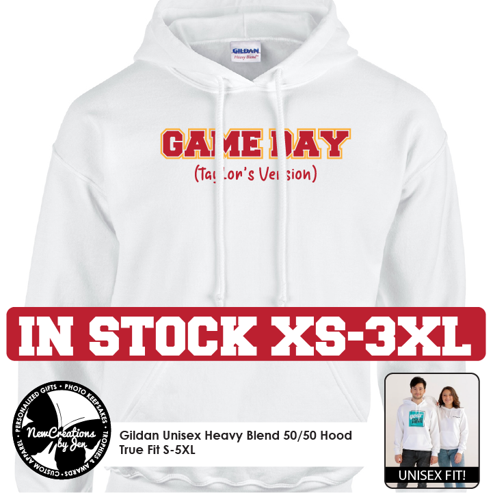 Game Day Taylor's Version - Tshirt, Sweatshirt or Hooded (2 colors)