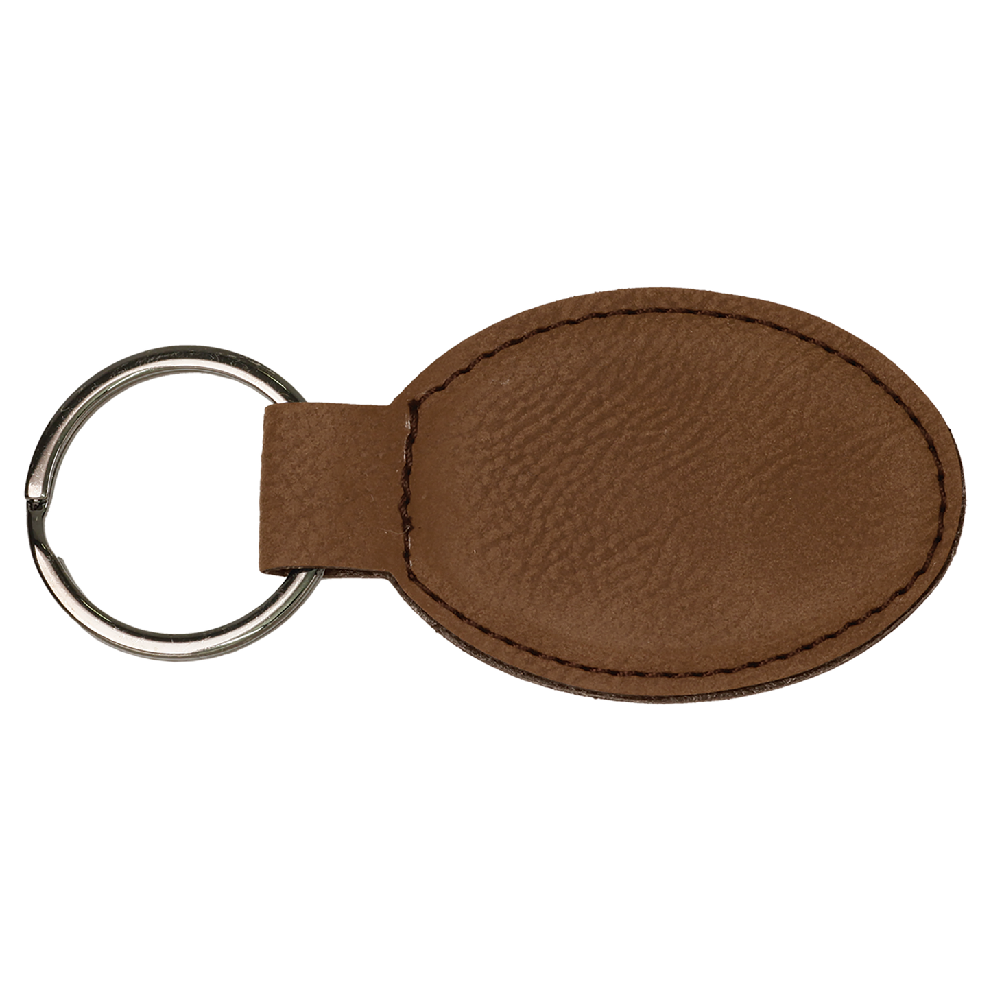 Personalized Leatherette Keychain