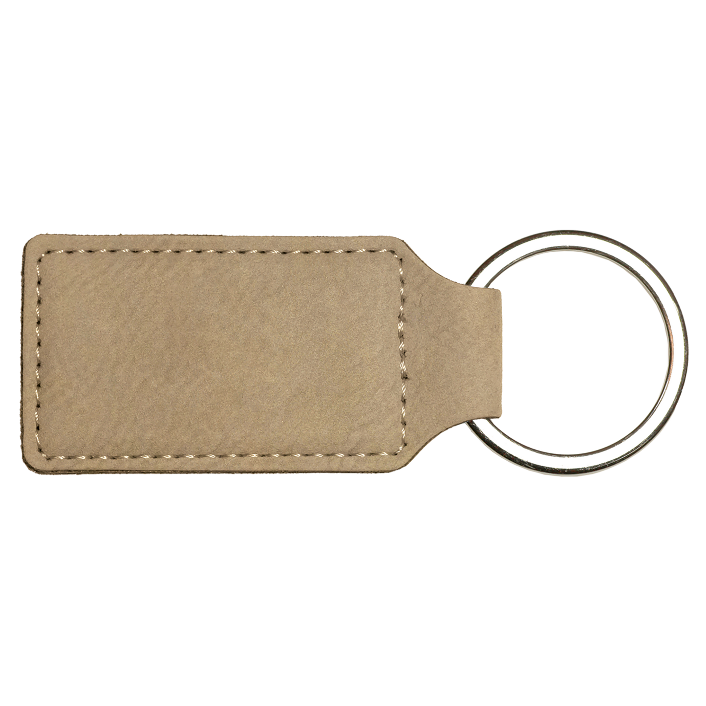 Personalized Leatherette Keychain