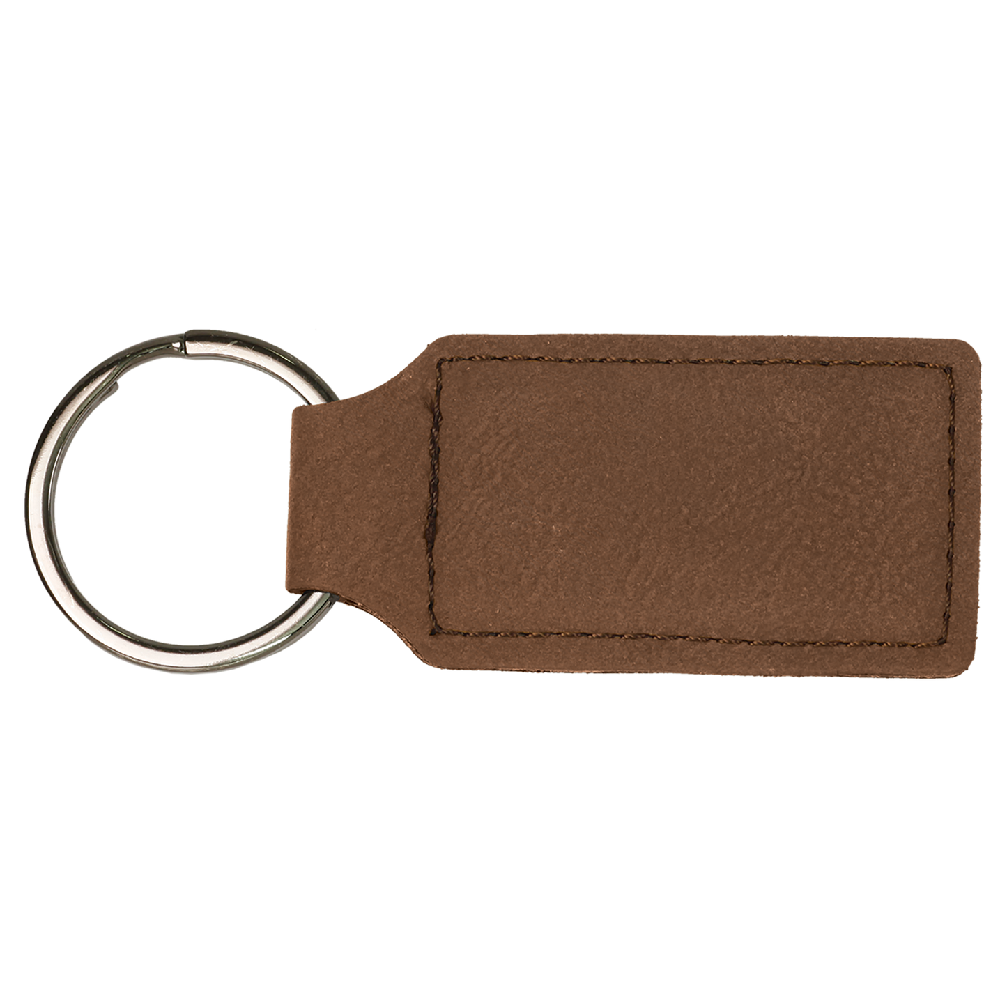 Personalized Leatherette Keychain