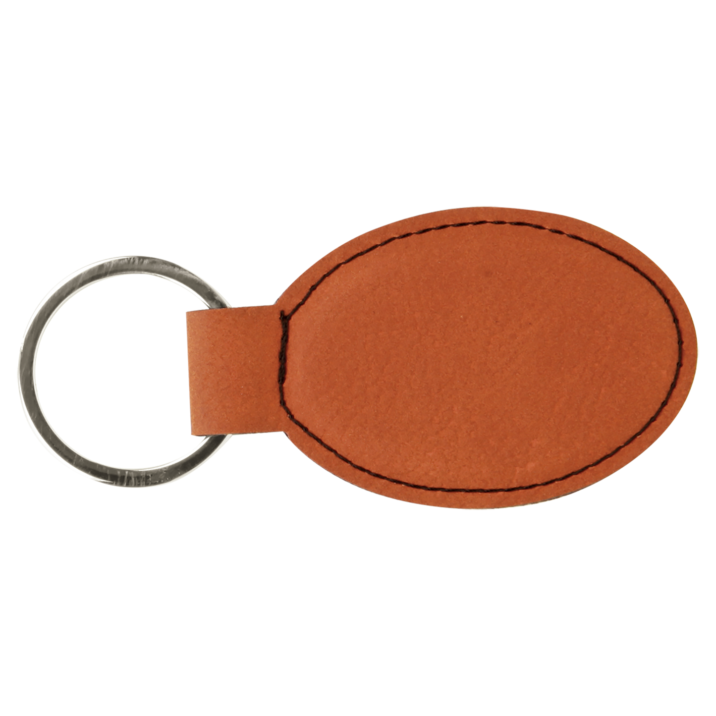 Personalized Leatherette Keychain