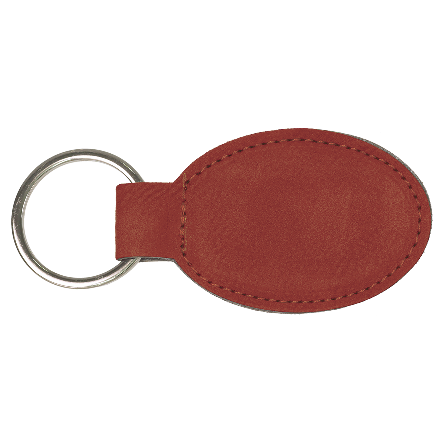 Personalized Leatherette Keychain