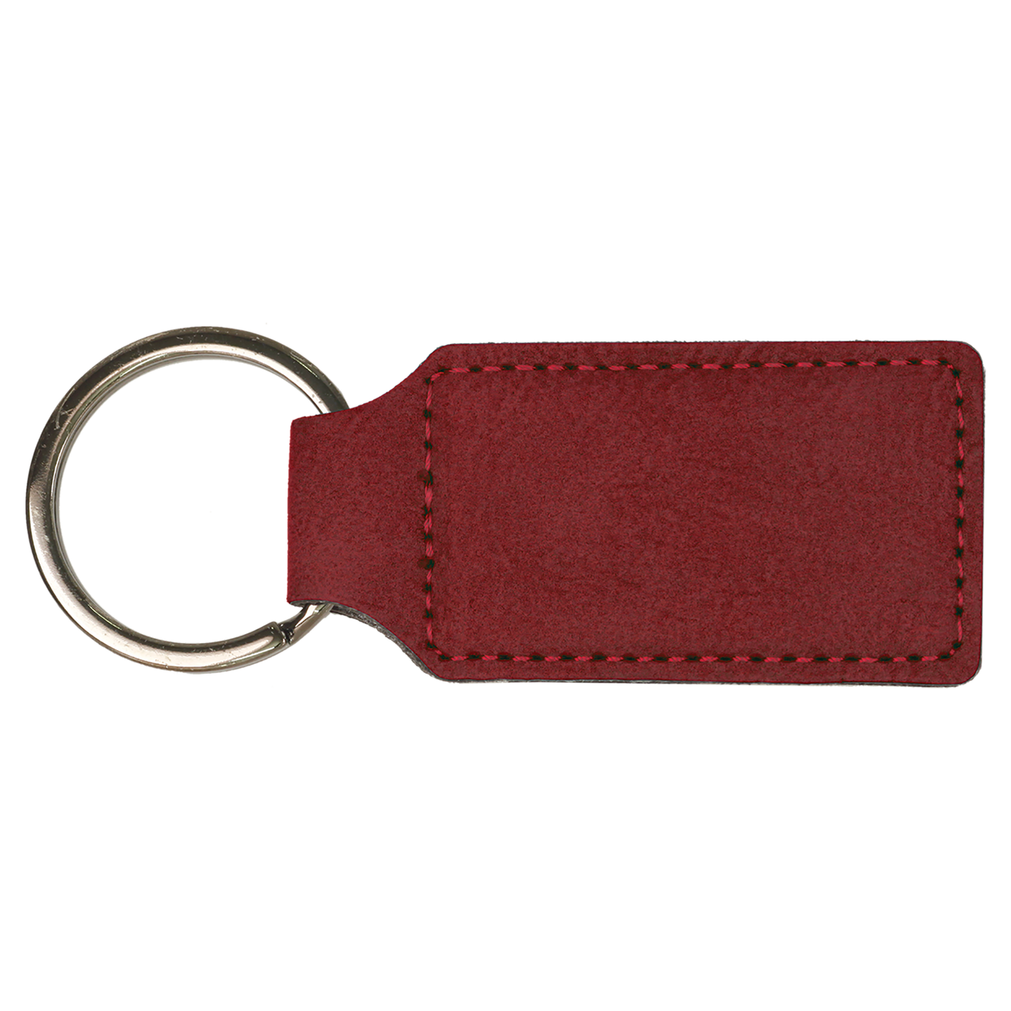 Personalized Leatherette Keychain