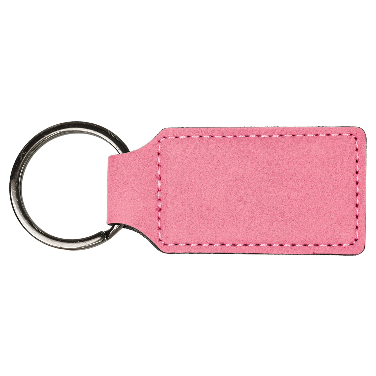 Personalized Leatherette Keychain