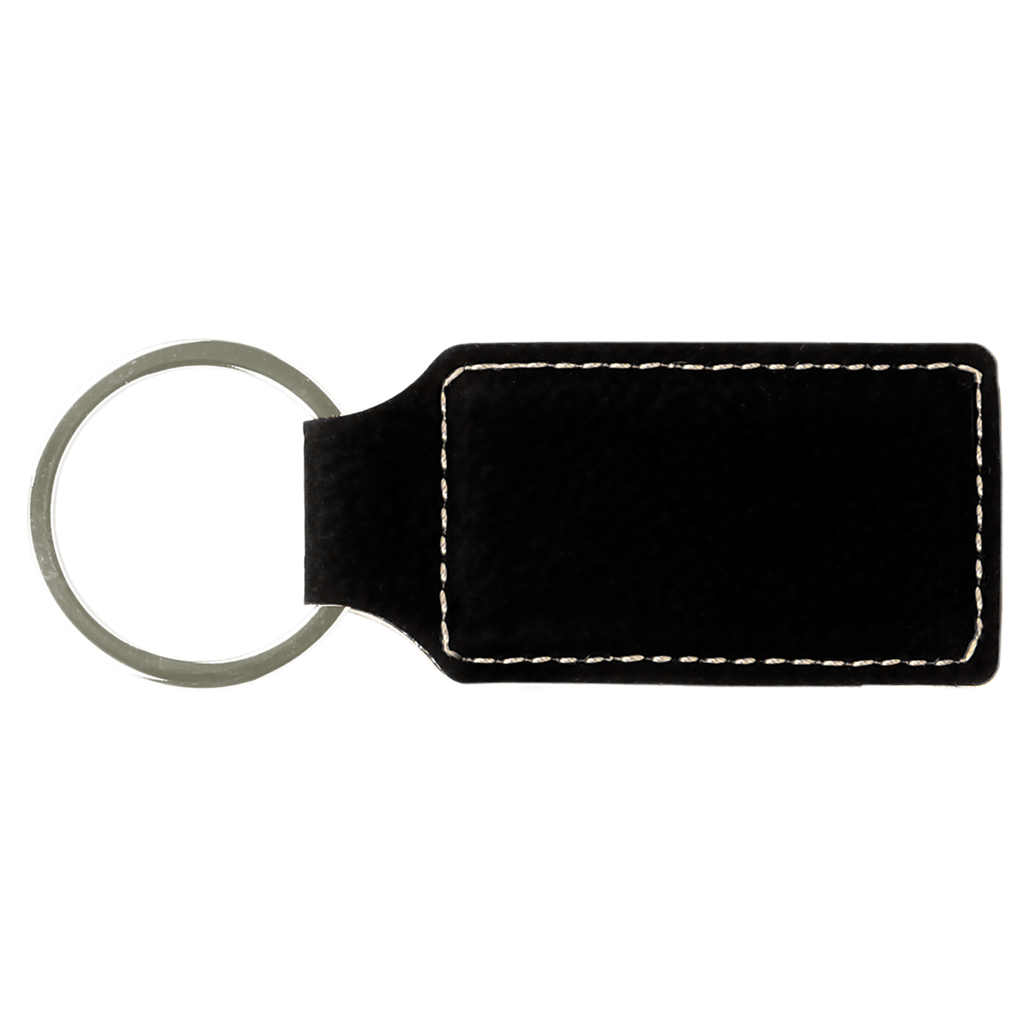 Personalized Leatherette Keychain