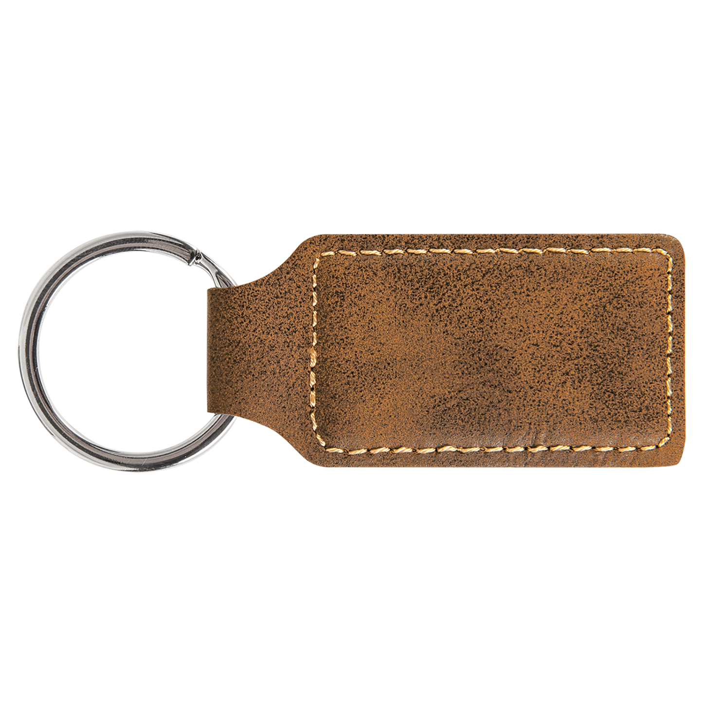 Personalized Leatherette Keychain