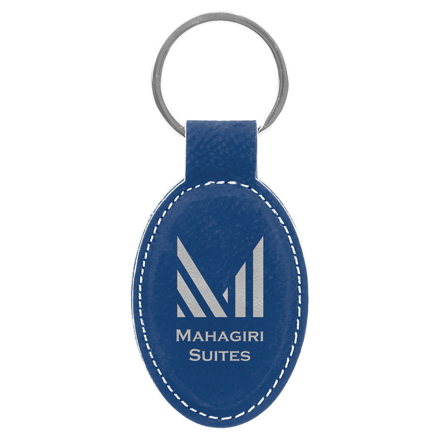 Personalized Leatherette Keychain