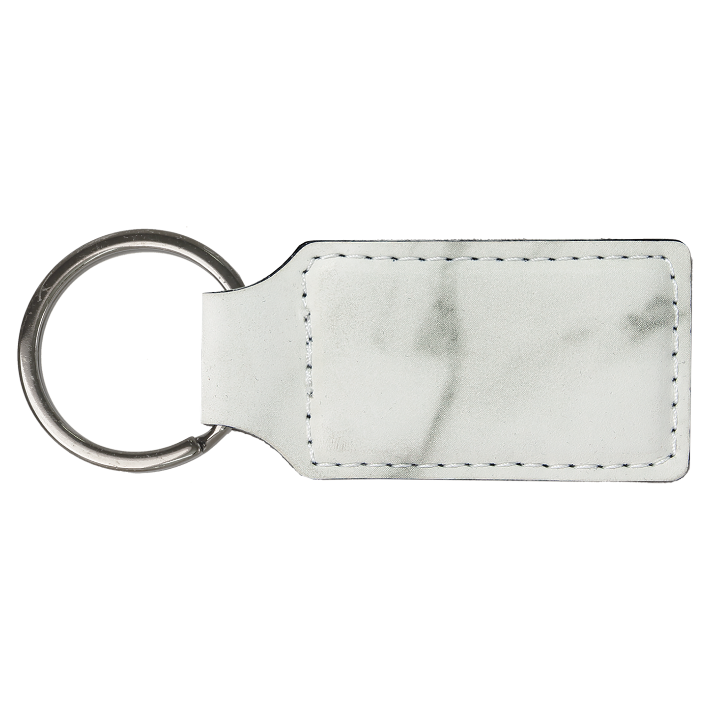 Personalized Leatherette Keychain