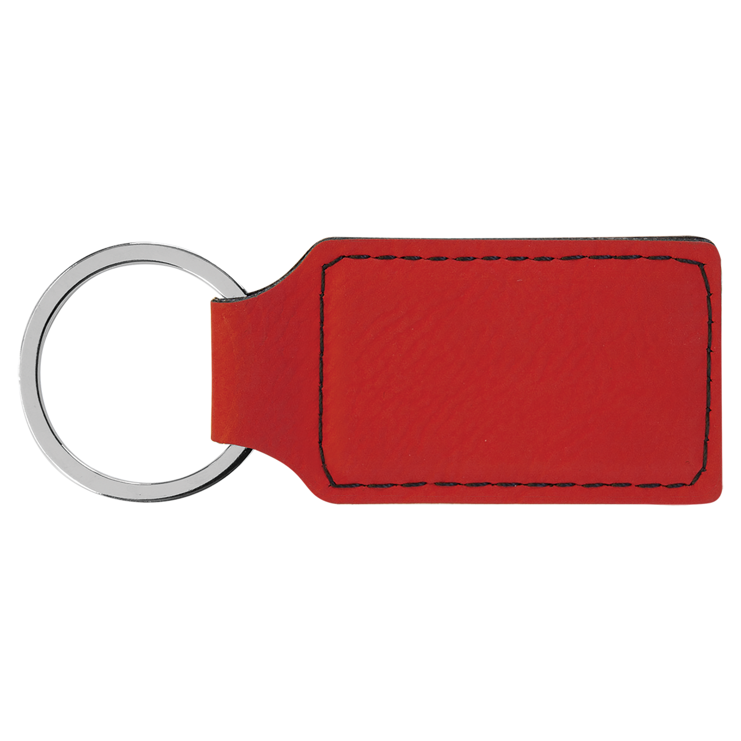 Personalized Leatherette Keychain