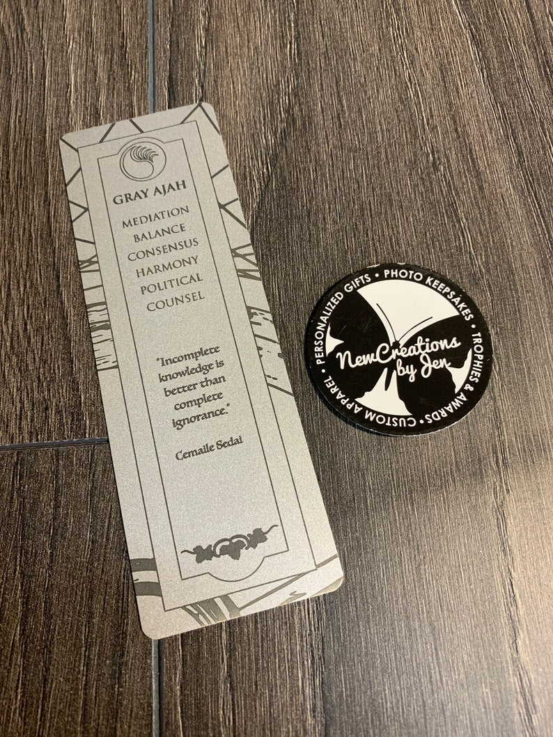 Wheel of Time Ajah Bookmarks