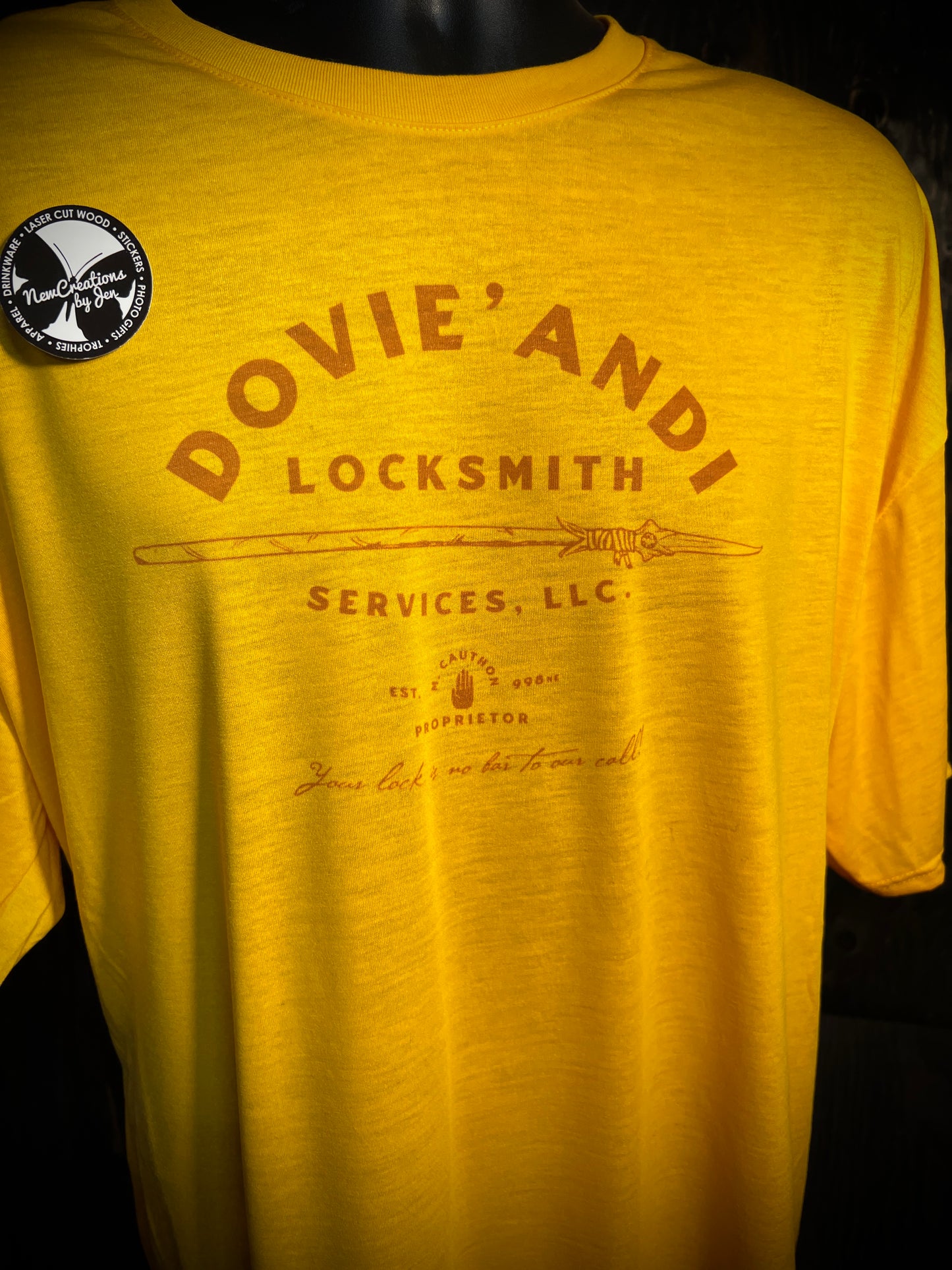 Dovie' Andi Locksmith Services LLC - Wheel of Time Souvenir Lightweight Tees