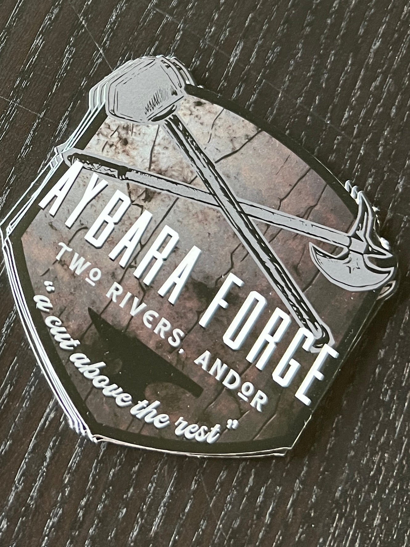 Aybara Forge (from the show) - Randland Souvenir Series Sticker