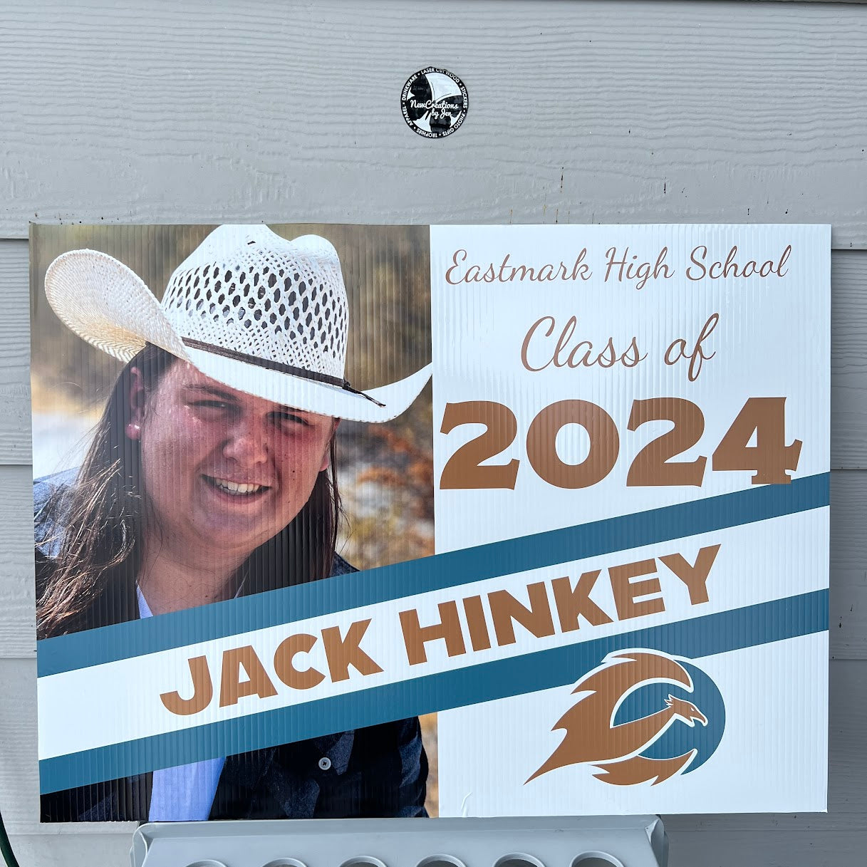 2024 Senior Photo Yard Sign - 24 x 18 Full Color