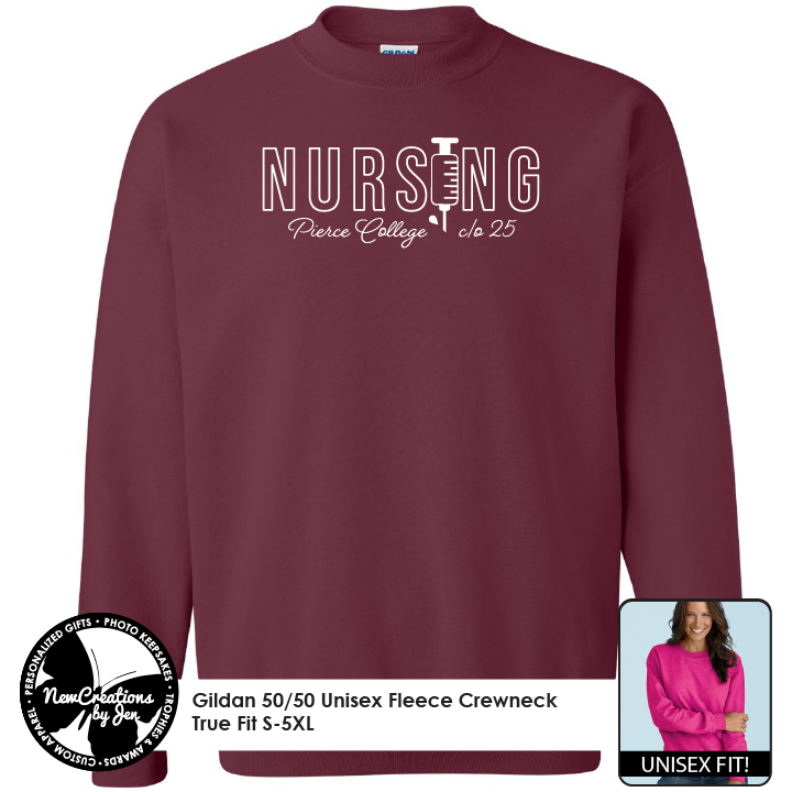 Pierce College Nursing Crewneck Sweatshirt