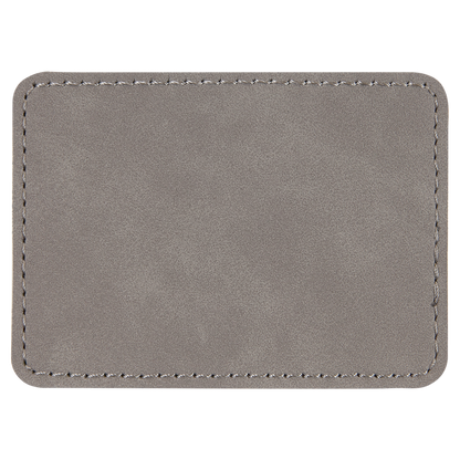 Iron-On Leatherette Patches - Rectangle-ish