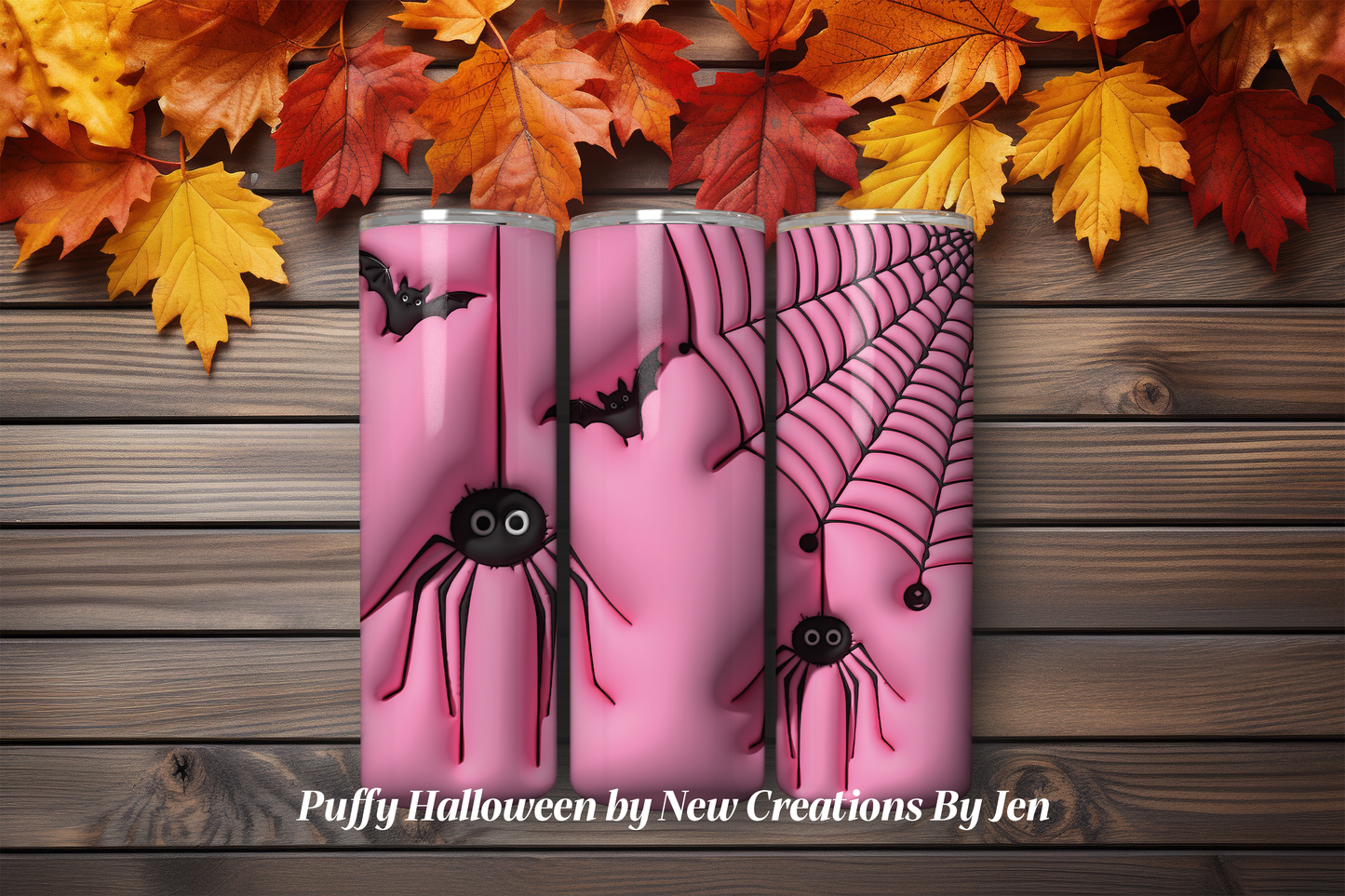 Puffy Halloween 20oz Skinny Tumbler